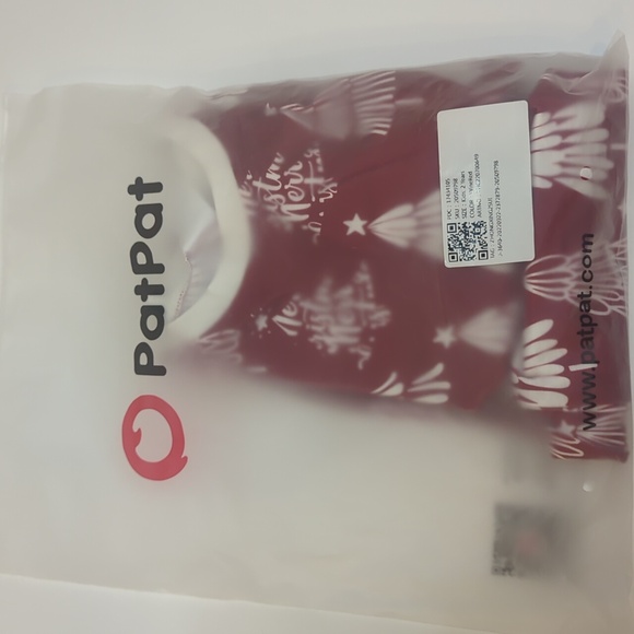 🖤PatPat Christmas Tree Red Kids Pajama Set - Picture 4 of 7